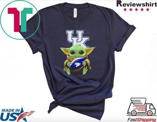 Baby Yoda hug Kentucky Wildcats Star Wars shirt