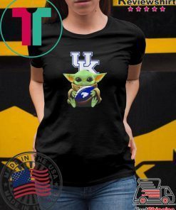 Baby Yoda hug Kentucky Wildcats Star Wars shirt