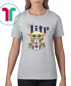 Baby Yoda hug Miller Lite Shirt