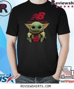 Baby Yoda hug New Balance Shirt