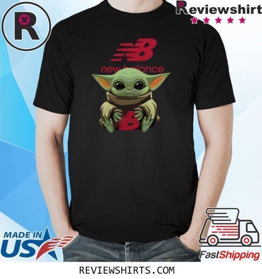 Baby Yoda hug New Balance Shirt