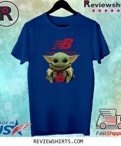 Baby Yoda hug New Balance Shirt