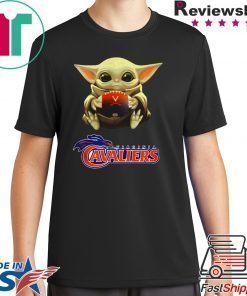 Baby Yoda hug Virginia Cavaliers shirt