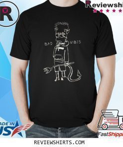 Bad Vibes Bart Simpson T-Shirt