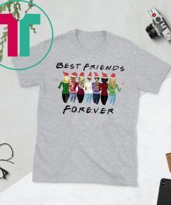 Best Friends Forever Santa Christmas T-Shirt