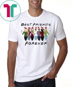 Best Friends Forever Santa Christmas T-Shirt