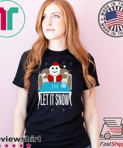 COKE SANTA LET IT SNOW Gift T-Shirt