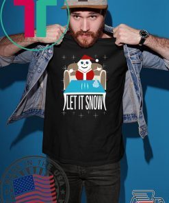 COKE SANTA LET IT SNOW Mens T-Shirt