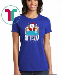 COKE SANTA LET IT SNOW Mens T-Shirt