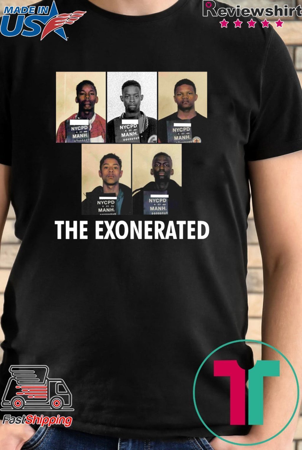 Central Park 5 The Exonerated Tee Shirt - ShirtsMango Office