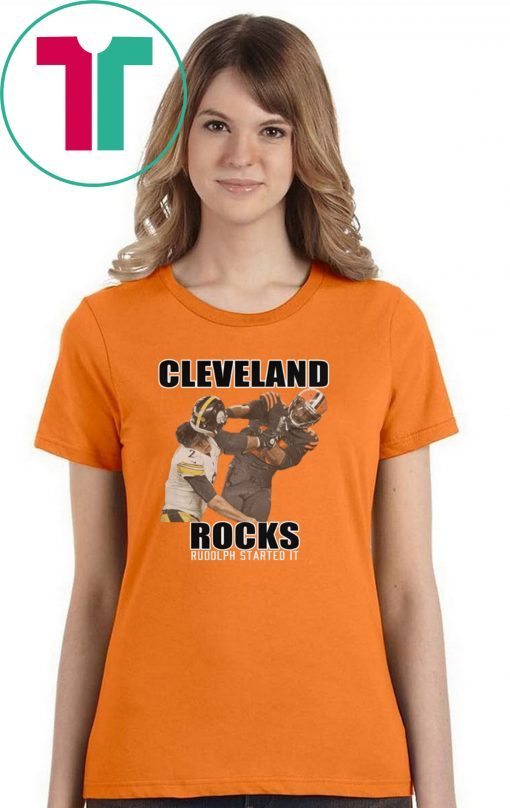 Cleveland Rocks Rudolph Started It Shirt