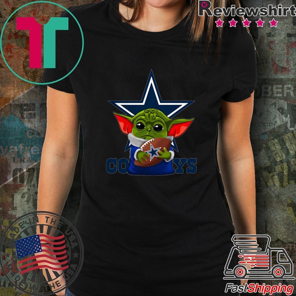 Dallas Cowboys baby Yoda Rugby shirt