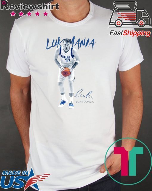 Dallas Mavericks Luka Doncic Signature Shirt