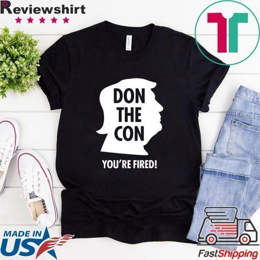 Don the Con Trump Impeached You're Fired Impeachment Day T-Shirt
