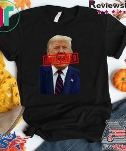 Donald Trump Impeached Stamp Anti Trump Pro Impeachment T-Shirt