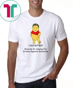 Execute Xi Jinping For Crimes Against Hummanity T-Shirt