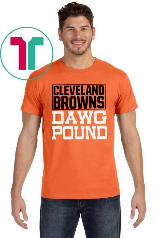 Freddie Kitchens Cleveland Browns Dawg Pound Shirt