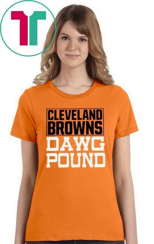 Freddie Kitchens Cleveland Browns Dawg Pound Shirt