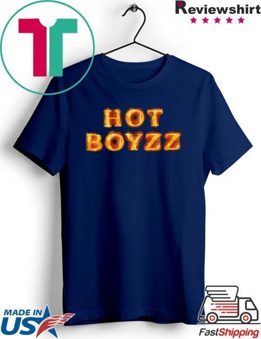 HOT BOYZZ FIRE BLACK SHIRT