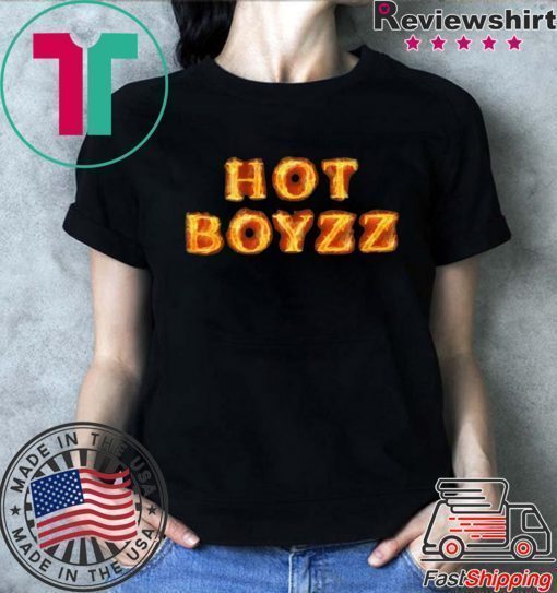 HOT BOYZZ FIRE BLACK SHIRT