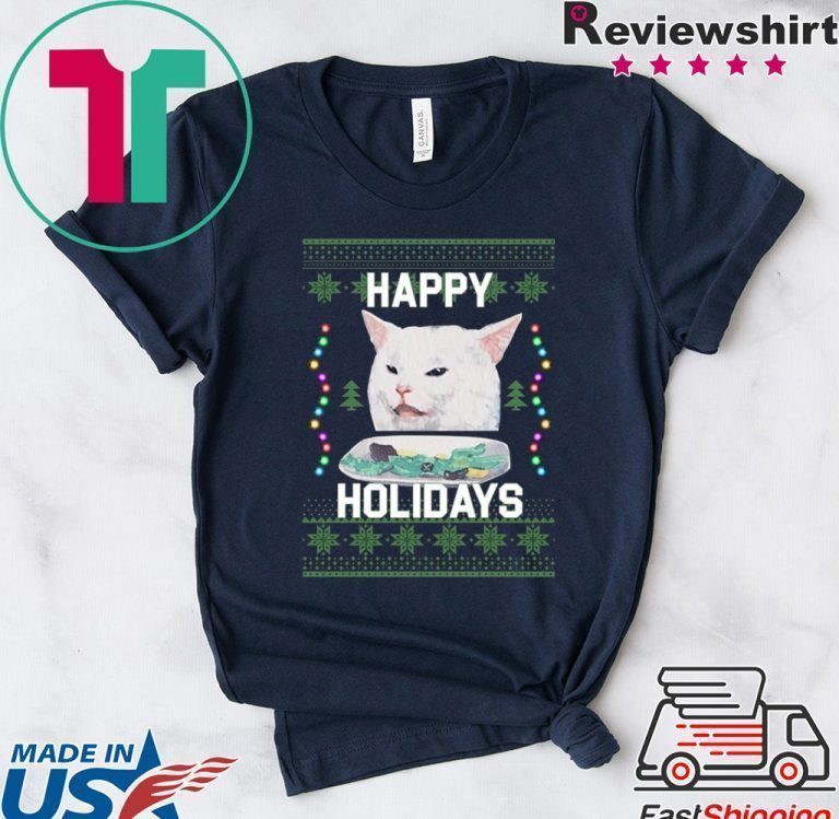 cat christmas shirt walmart