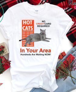 Hot Cats In Your Area Shirt