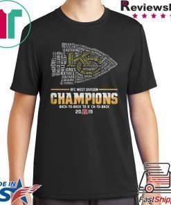 Kansas City Chiefs Players AFC West Divison Champions Back To Back shirt