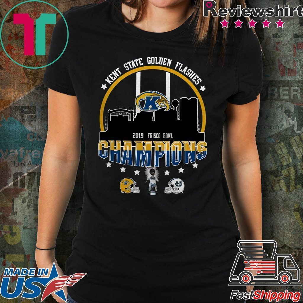 kent state frisco bowl champions shirt