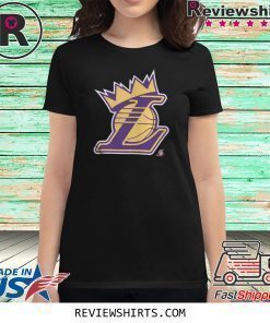 LEBRON JAMES LOS ANGELES LAKERS CROWN SHIRT