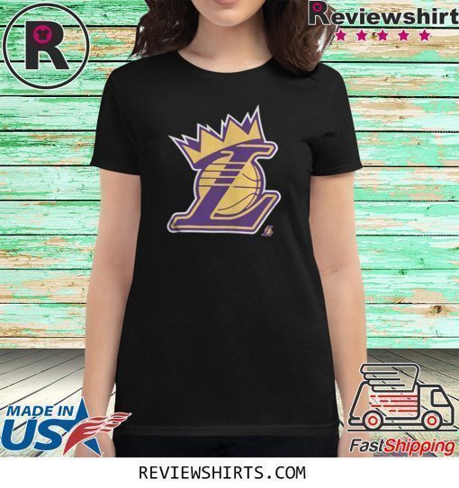 LEBRON JAMES LOS ANGELES LAKERS CROWN SHIRT