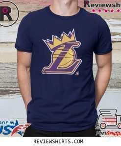 LEBRON JAMES LOS ANGELES LAKERS CROWN SHIRT