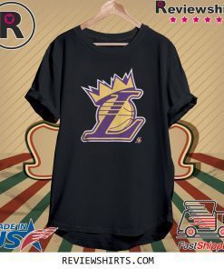 LEBRON JAMES LOS ANGELES LAKERS CROWN SHIRT