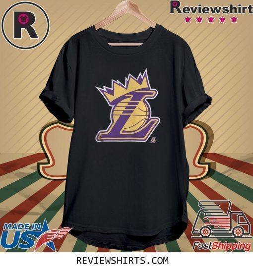 LEBRON JAMES LOS ANGELES LAKERS CROWN SHIRT