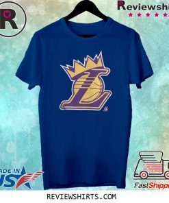 LEBRON JAMES LOS ANGELES LAKERS CROWN SHIRT