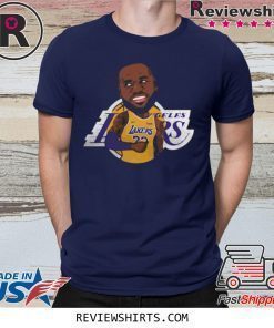 LeBron James Chibi Los Angeles Lakers Shirt
