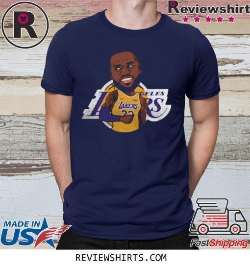 LeBron James Chibi Los Angeles Lakers Shirt