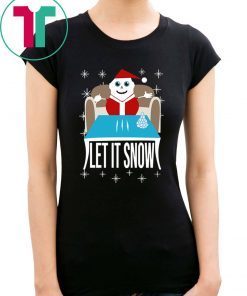 Let It Snow Santa Cocaine Shirt