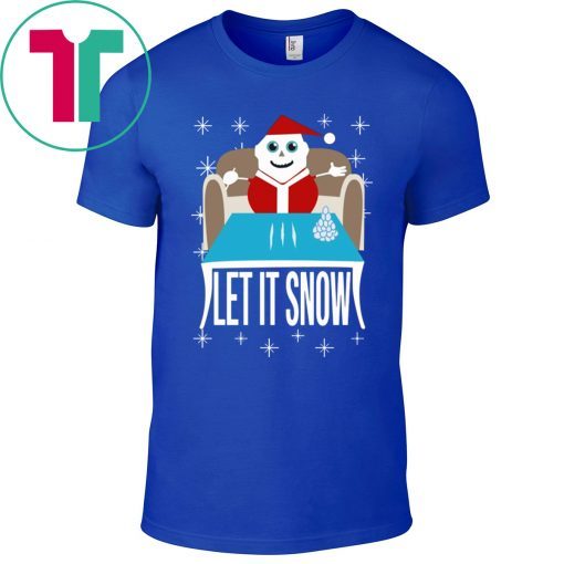 Let It Snow Santa Cocaine Shirt