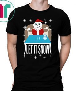 Let It Snow Santa Cocaine Shirt