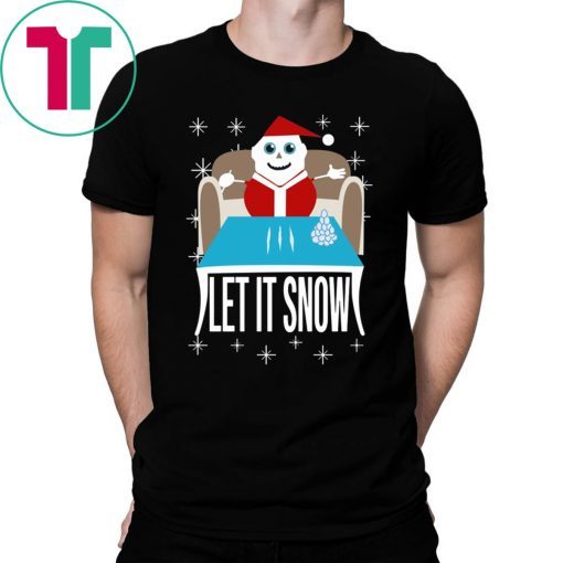 Let It Snow Santa Cocaine Shirt