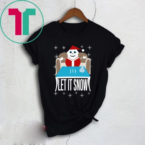 Let It Snow Santa Cocaine Walmart T-Shirt