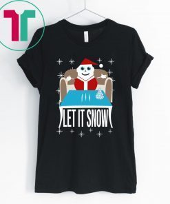 Let It Snow Santa Cocaine Walmart T-Shirt