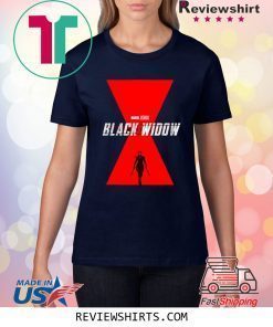 Marvel Black Widow Starring Scarlett Johansson Shirt