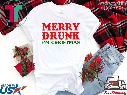 Merry Drunk I’m Christmas Tee Shirt