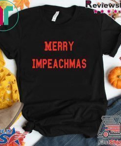 Mery Impeachmas Shirt Anti Trump Impeachment day Gift T-Shirt