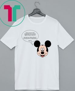 Mickey Mouse Just Ask Me Shirt