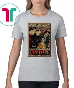 Million Dollar Quartet band Memphis Tennessee Shirt