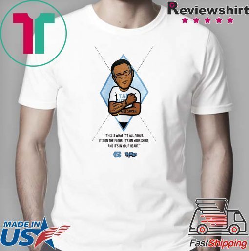 North Carolina Players Honor Stuart Scott Tee Shirt