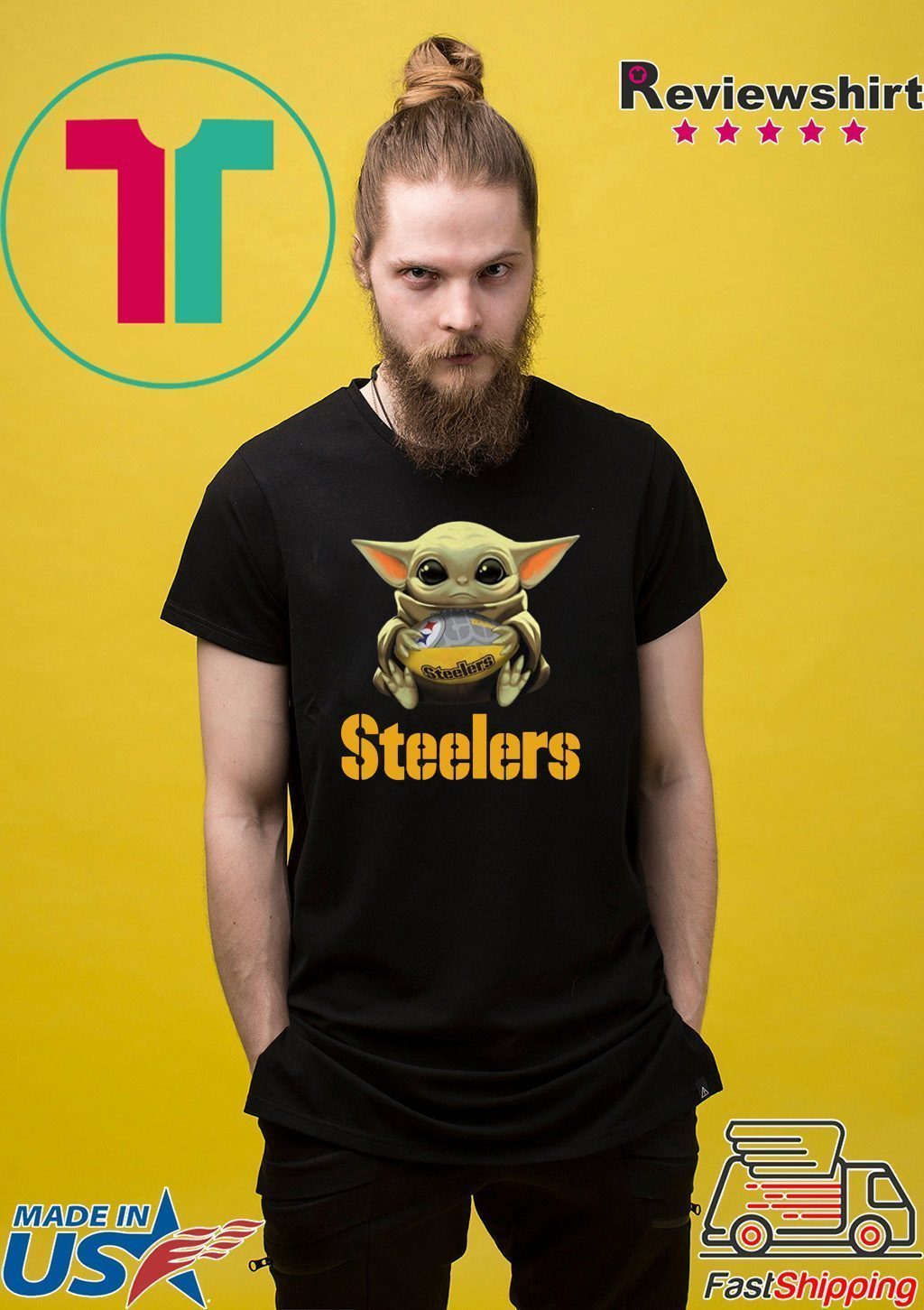 baby yoda steelers