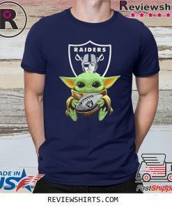 Baby Yoda Hug Ball Raiders T-Shirt